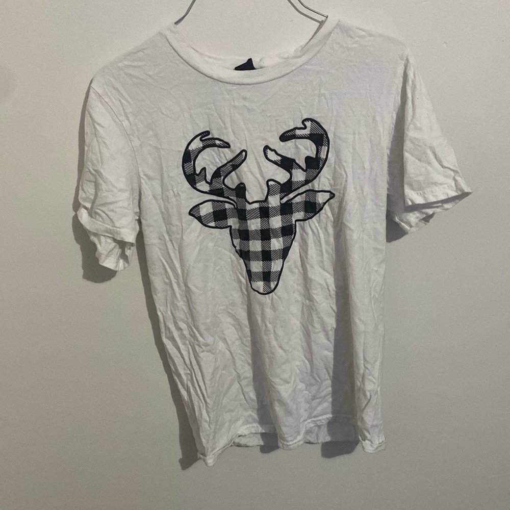 Anvil- White shirt- Size S